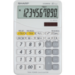 Calculator de birou, 10 digits, gri, SHARP EL-M332