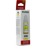 Cartus Yellow GI-490Y, 70 ml, original CANON PIXMA G1400 CISS