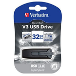 Memory stick USB 3.0, 32 GB, VERBATIM Store n Go V3 Black