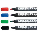 Marker pentru flipchart, 3 mm, 4 culori | set, MOLIN